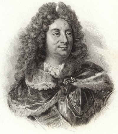 Louis Antoine de Pardaillan de Gondrin door Hyacinthe Francois Rigaud